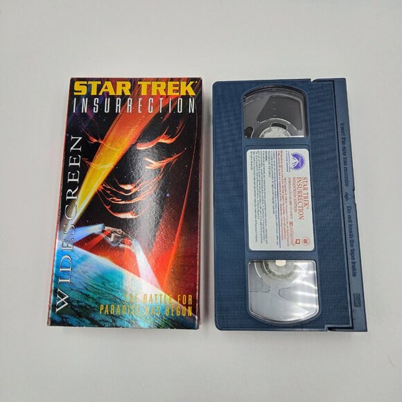 Star Trek VHS Movie Lot Insurrection First Contact Generations The Undiscovered - Picture 7 of 16